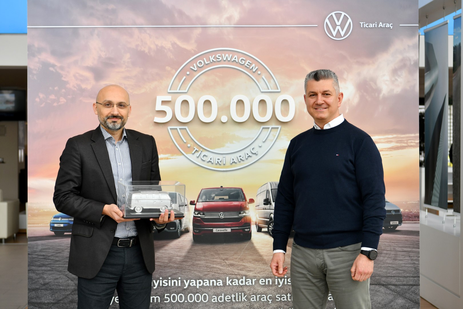 Volkswagen Ticari Araç Türkiye pazarına 500 bina araç sattı