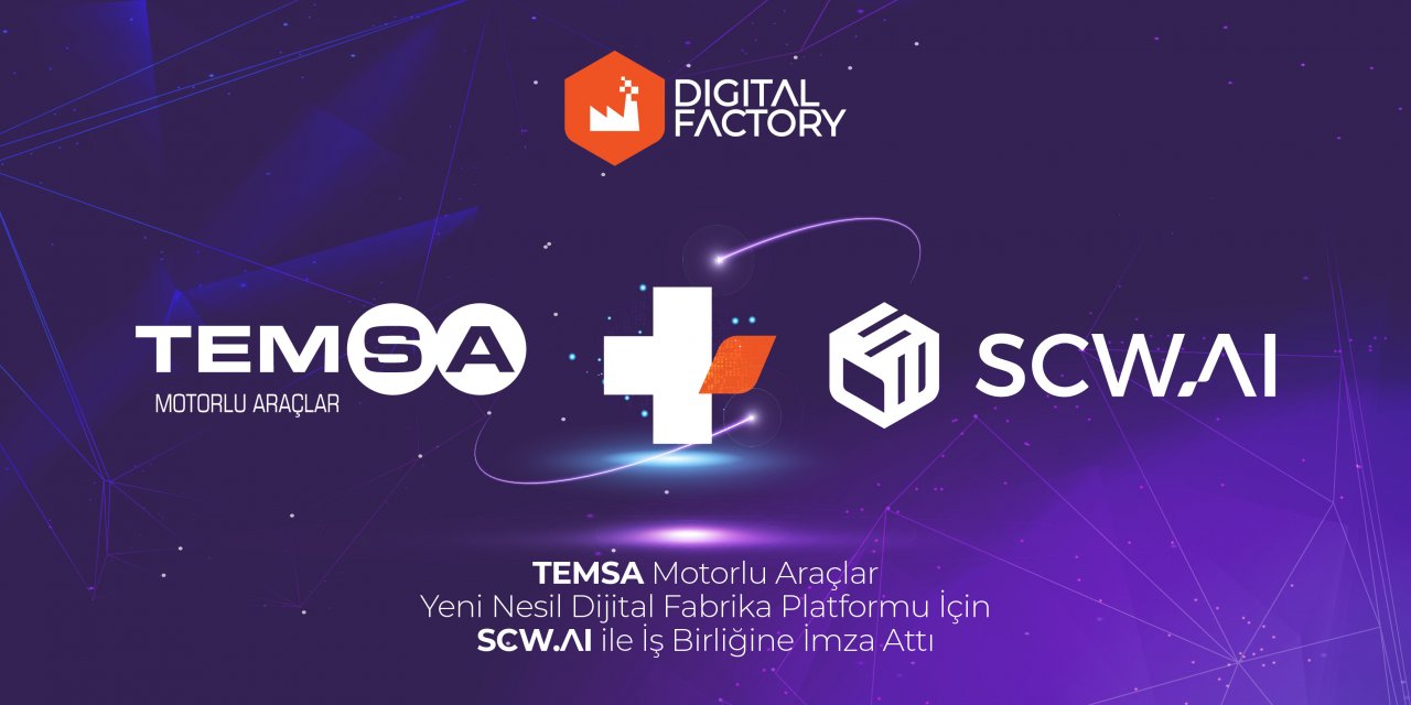 TEMSA Motorlu Araçlar Yeni Nesil Dijital Fabrika Platformu İçin SCW.AI ile İş Birliğine İmza Attı