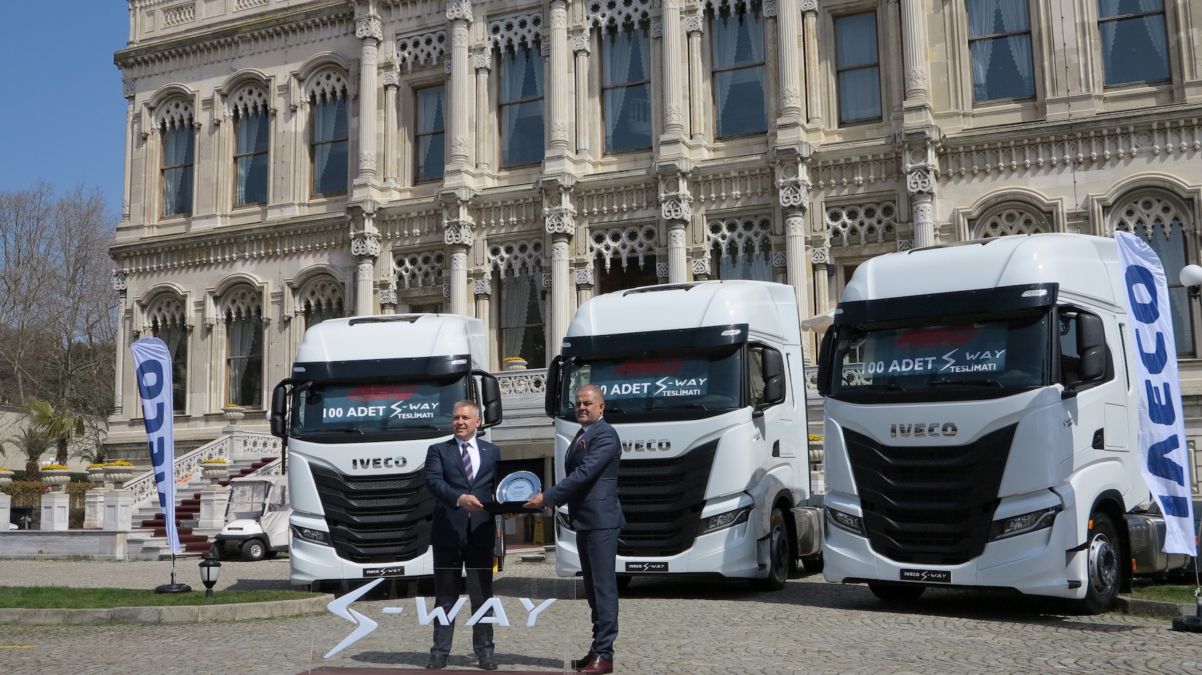 IVECO’dan ABC Lojistik’e 100 adet S WAY çekici