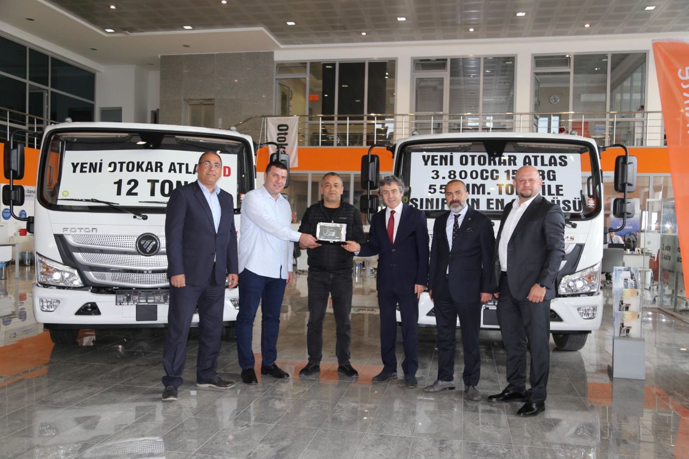 Otokar’dan Ankara’ya 73 adet Atlas kamyon