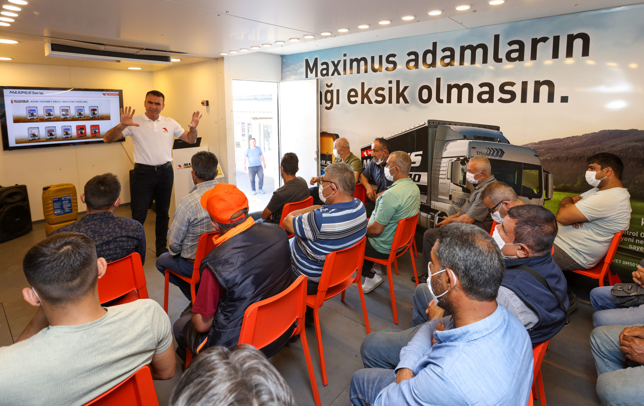 Petrol Ofisi, Maximus Roadshow ile 14 ilde ağır vasıta şoförleriyle buluştu