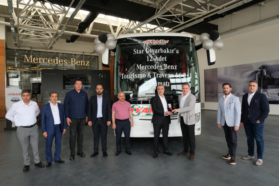 Star Diyarbakır, Mercedes-Benz araçlarını teslim aldı