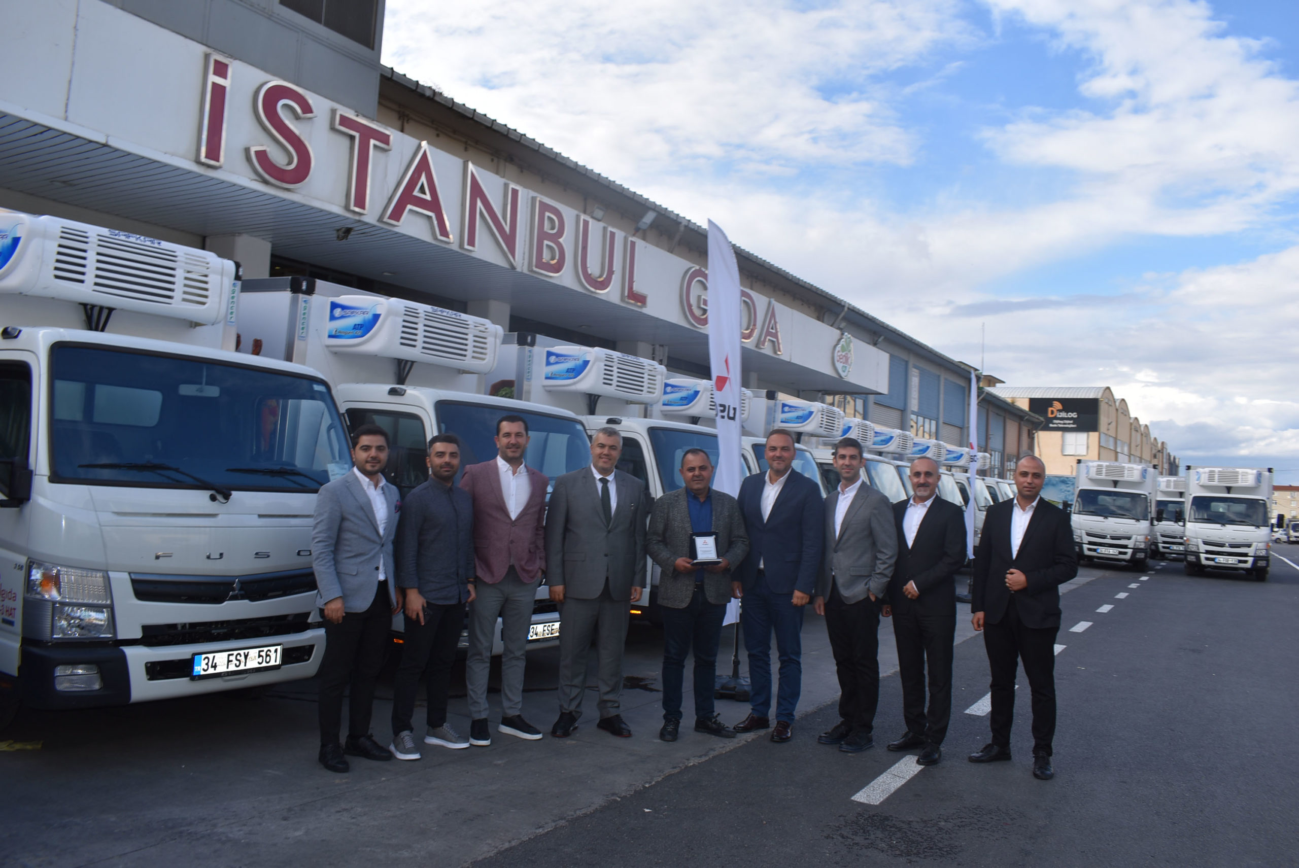 TEMSA’dan İstanbul Gıda’ya 38 adet Fuso Canter