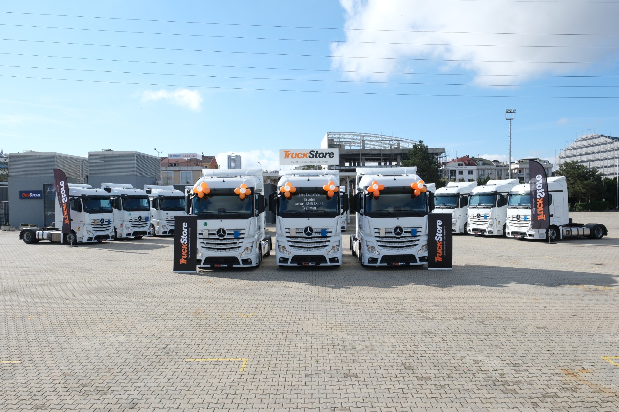 TruckStore, Ares Lojistik’e 15 adet Mercedes-Benz Actros 1845 LsnRL teslim etti